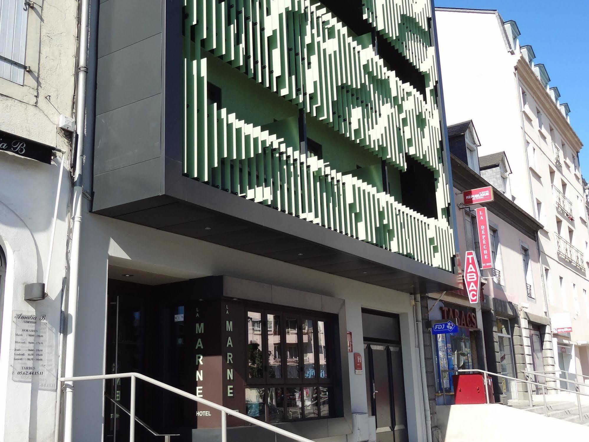 Cit'Hotel De La Marne Tarbes Buitenkant foto